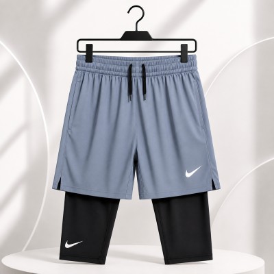 Men’s 2-in-1 Sports Shorts pant(ash)