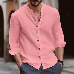 Premium Linen Blend Casual Shirt
