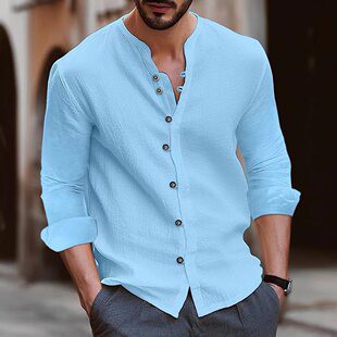 Premium Linen Blend Casual Shirt