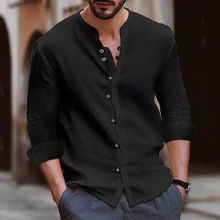Premium Linen Blend Casual Shirt